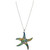 Rain Jewelry Collection Multicolored Cloisonné Starfish Necklace Set
