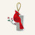 Seltzer Goods Cardinal Embroidered Felt Ornament Seltzer Goods Cardinal Embroidered Felt Ornament