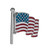 Ganz God Bless America Swivel Flag Charm Ganz God Bless America Swivel Flag Charm