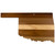 Totally Bamboo Rock and Branch Shiplap Series Oklahoma Serving Board Totally Bamboo Rock and Branch Shiplap Series Oklahoma Serving Board