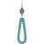 Rain Jewelry Collection Silver Concho Turquoise Gems Teardrop Earring