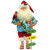 santa's workshop 15" Buffet Beach Claus santa's workshop 15" Buffet Beach Claus