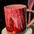 Pink Forest Sunset Bigfoot Mug with Spoon