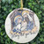 Mary Did You Know Disc Shaped Christmas Ornament