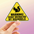 Easily Distracted by Squirrels Sticker