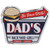 Dad's Backyard Grill Metal Magnet