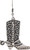  Silver Western Boot Earring