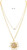 Gold Freshwater Pearl Flower Blossom Layer Necklace Set
