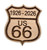  J&J Mini 2026 US Route 66 Shield Magnet