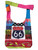  Route 66 Patchwork Cotton Tote