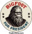  Big Foot For President Button