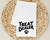  Treat Dealer Tea Towel