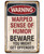  Warning Warped Humor Sign