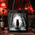 Haunted Forest Black Cat Tote Bag