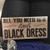 Ganz Little Black Dress Wood Sign