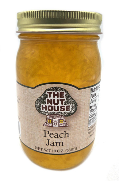 Nut House Peach Jam 19 oz