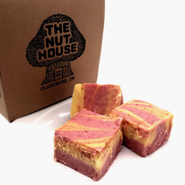 The Nut House Raspberry Lemonade Fudge 1 lb.