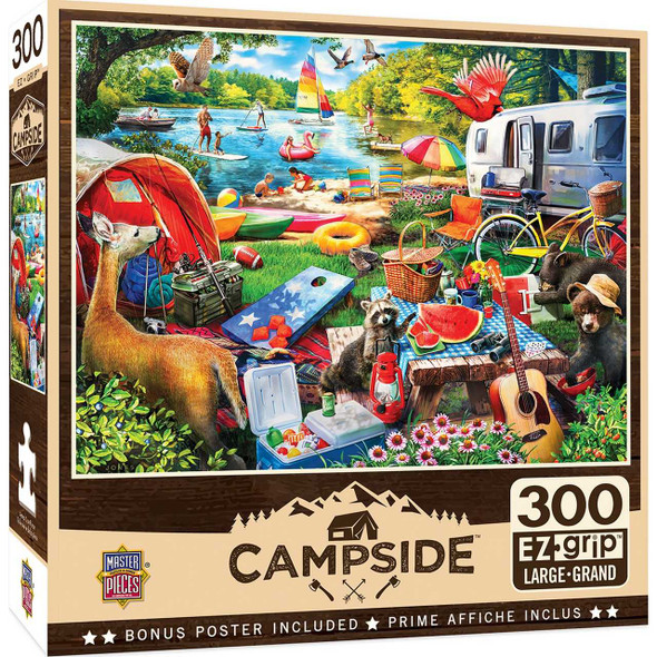 MasterPieces Campside - Little Rascals 300 Piece EZ Grip Puzzle