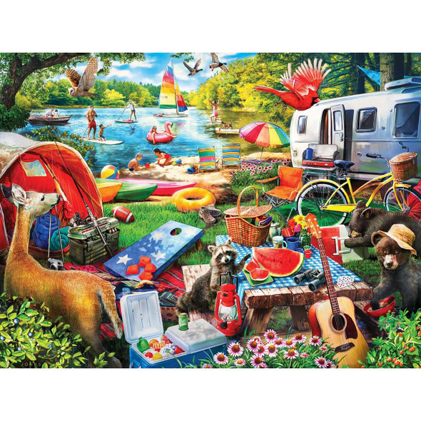 MasterPieces Campside - Little Rascals 300 Piece EZ Grip Puzzle
