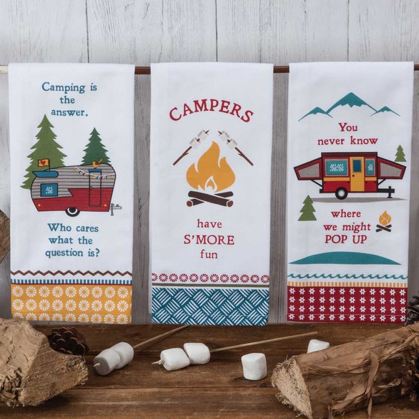 Kay Dee Designs Camping Life Tea Towel