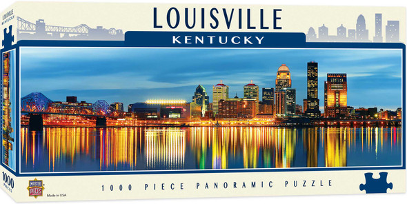 MasterPieces Cityscapes - Louisville 1000 Piece Panoramic Jigsaw Puzzle