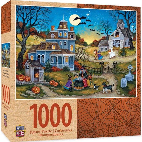 MasterPieces Three Little Witches 1000 Piece Halloween Jigsaw Puzzle by Bonnie White