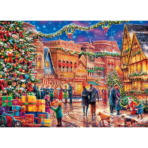 MasterPieces Village Square 1000 Piece Puzzle