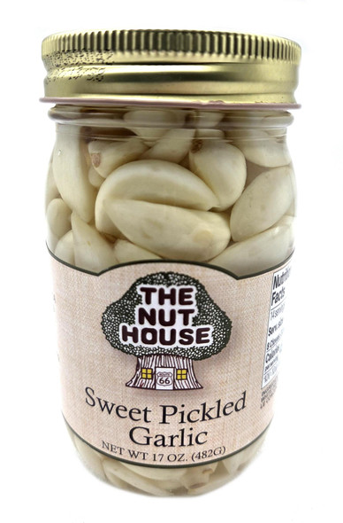 Nut House Sweet Pickled Garlic 17 oz