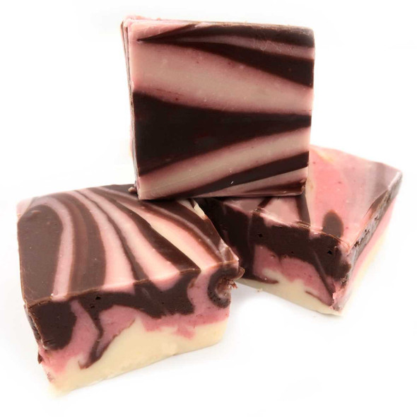 The Nut House Raspberry Chocolate Dream Fudge - 1 lb.