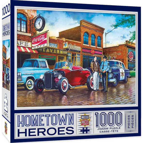 MasterPieces Hometown Heroes a Little Too Loud -1000 Piece Jigsaw Puzzle by Dan Hatala