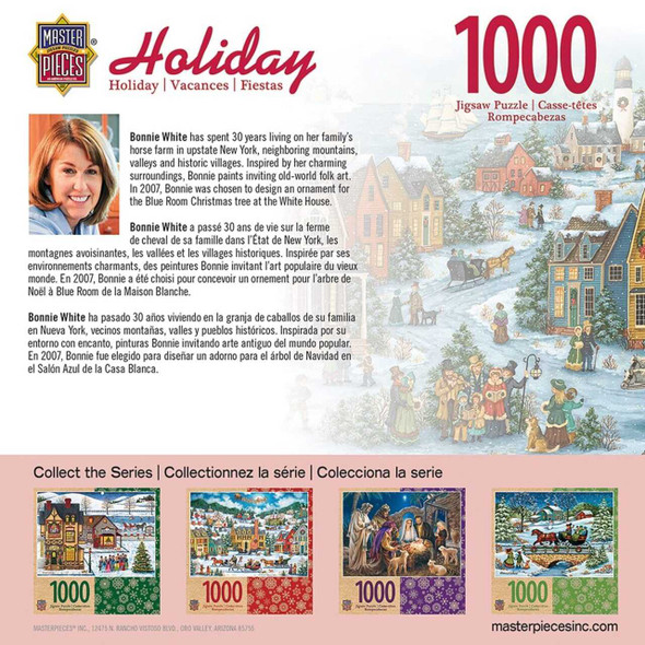 MasterPieces Holiday Harbor Side Carolers - 1000 Piece Puzzle