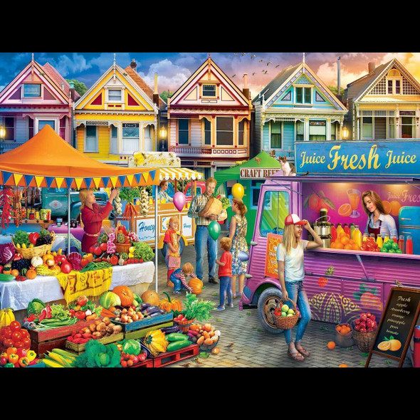 MasterPieces Farmer's Market - Weekend Market - 750 Piece Jigsaw Puzzle