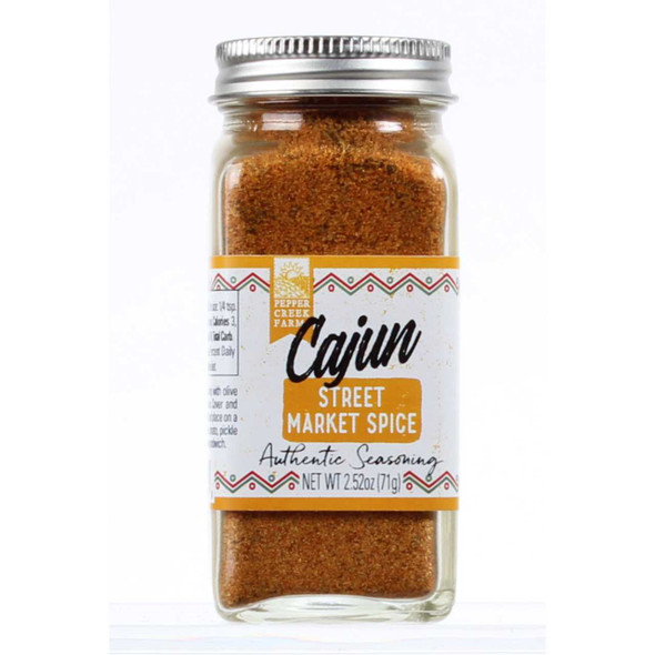 Pepper Creek Farms Cajun Street Market Spice 2.5 Oz