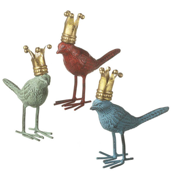 Ganz Bird Figurine with Crown