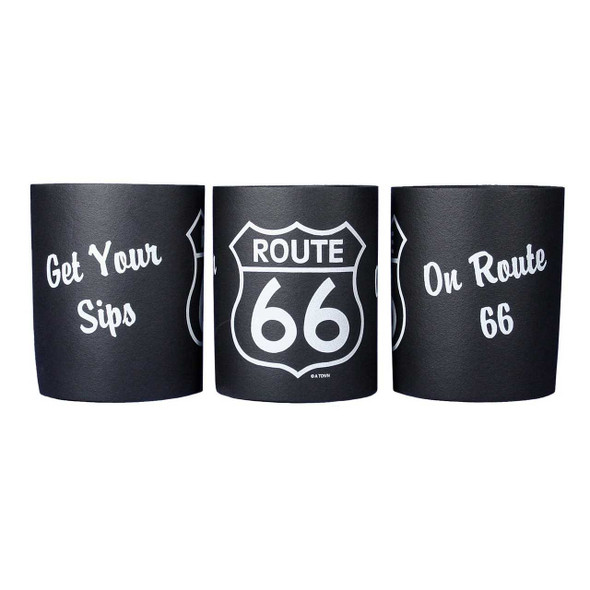 Real Time Products Route 66 Get Your Sips Black Coolie