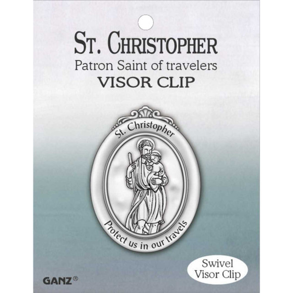 Ganz St Christopher Visor Clip