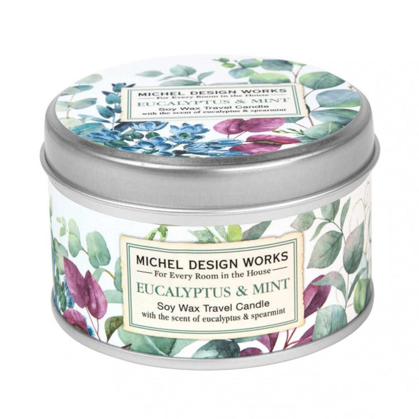 Michel Design Works Eucalyptus and Mint Travel Candle