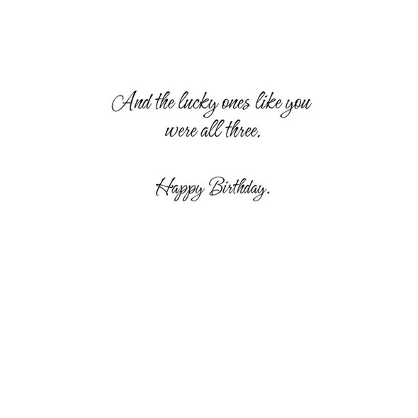 Shade Tree Greetings There Was a Pretty One a Smart One and a Funny One Card