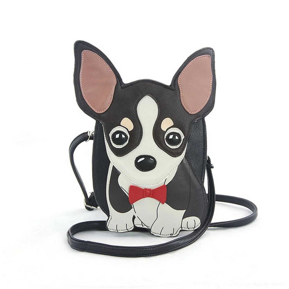 Comeco Chihuahua with Bow Tie Bag