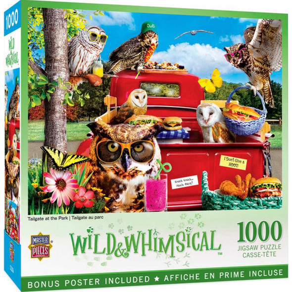 MasterPieces Wild and Whimsical - Tailgate at the Park 1000 Piece Puzzle