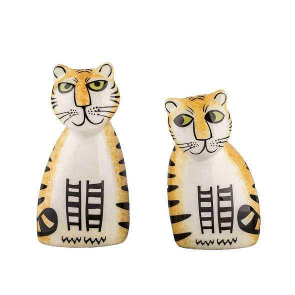 Hannah Turner Tiger Salt and Pepper Shakers