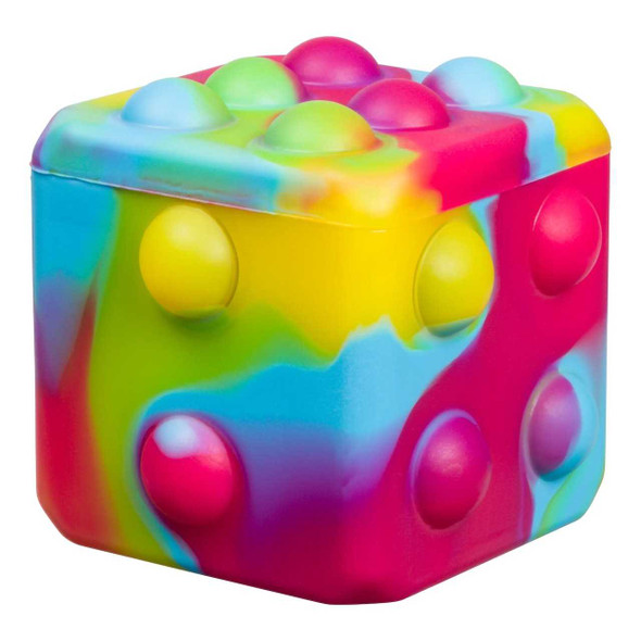 Toysmith Popping Rainbow Dice Fidget Toy