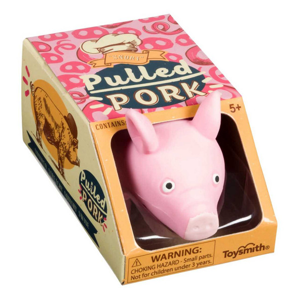Toysmith Pulled Pork Squishy Toy