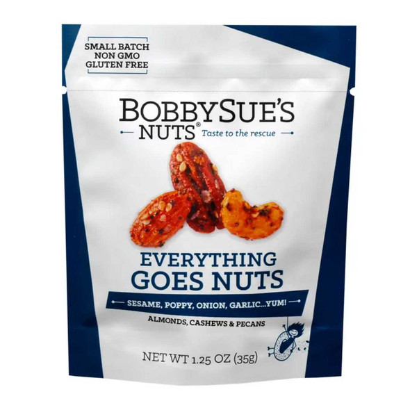 BobbySue's Nuts Everything Goes Nuts Snack Pack