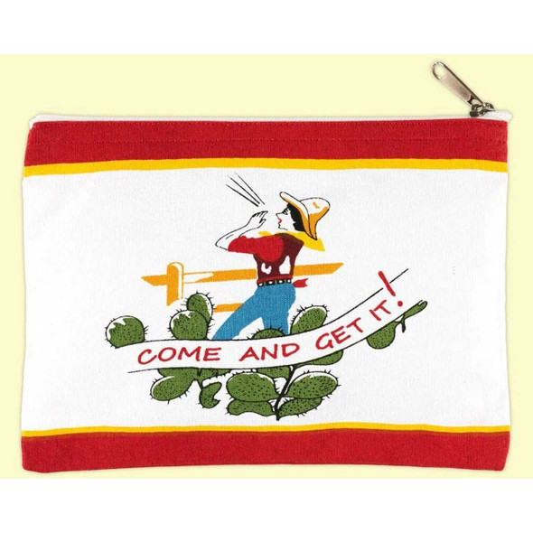 Red and White Kitchen Company Come and Get It Cowgirl Canvas Case