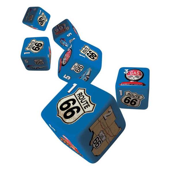 MasterPieces Route 66 Dice Set