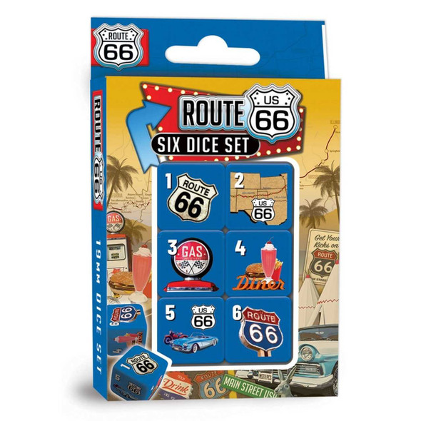 MasterPieces Route 66 Dice Set