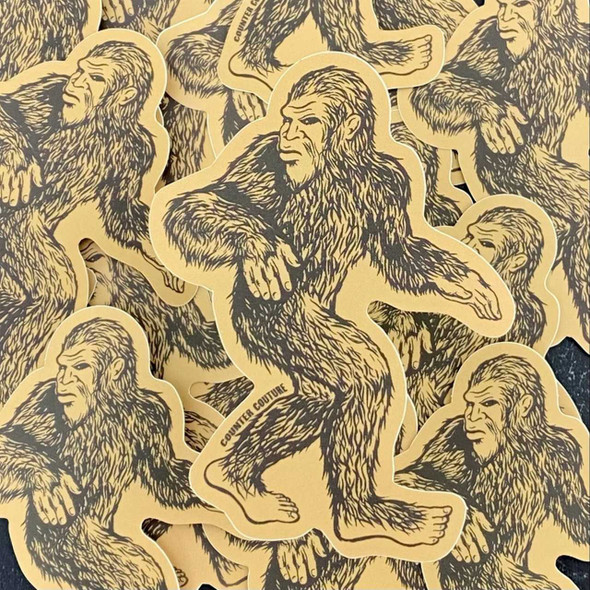 Counter Couture Sasquatch Vinyl Sticker