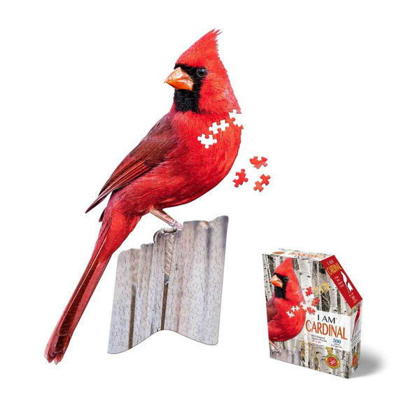 Madd Capp I Am Cardinal 300 Piece Shaped Puzzle