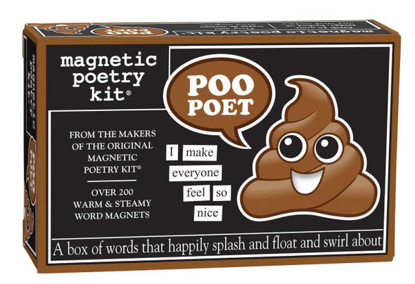  Poo Poet Magnetic Poetry Kit